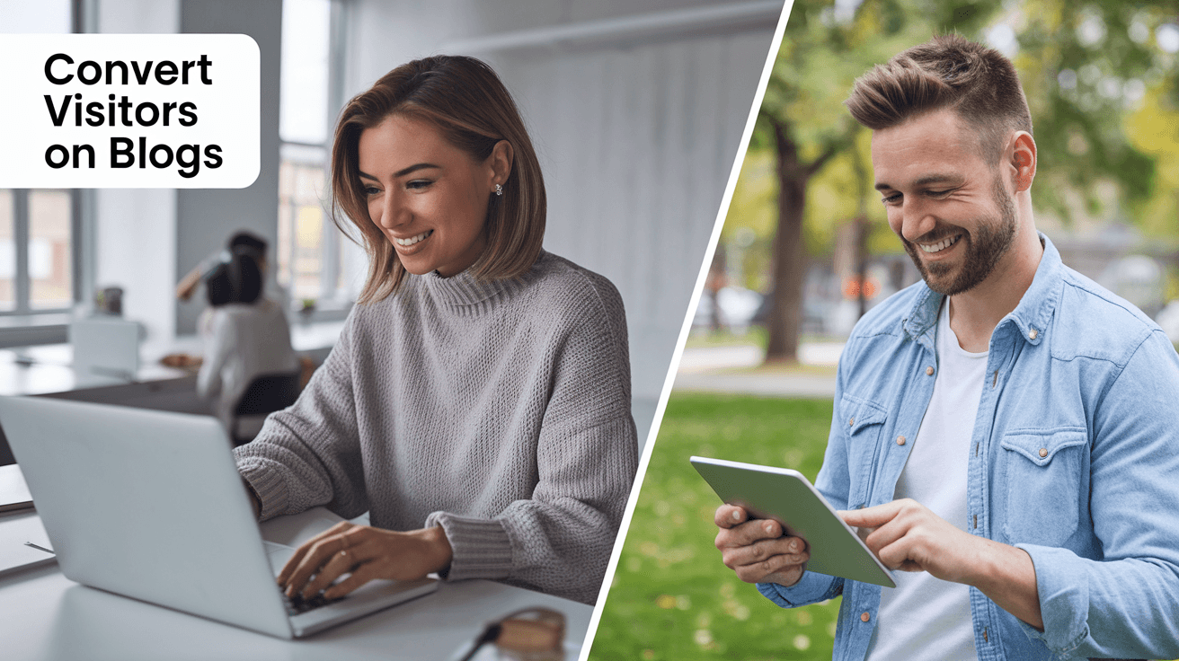 Convert Visitors on Blogs: The Art, Science, and a Dash of AI