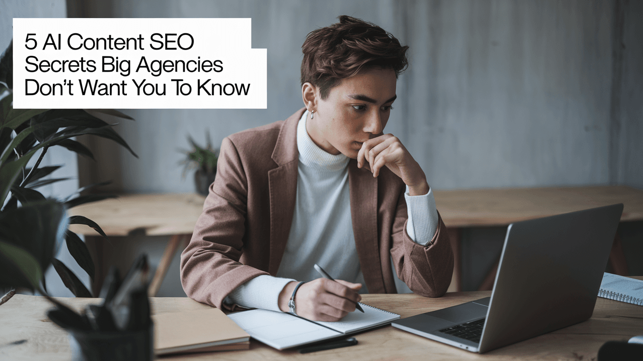 5 AI Content SEO Secrets Big Agencies Don't Want You to Know