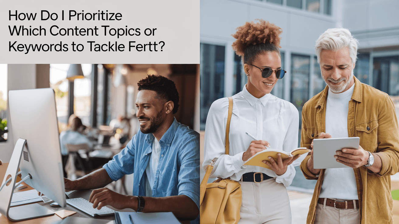 Content Topic Priority: How to Tackle Keywords First