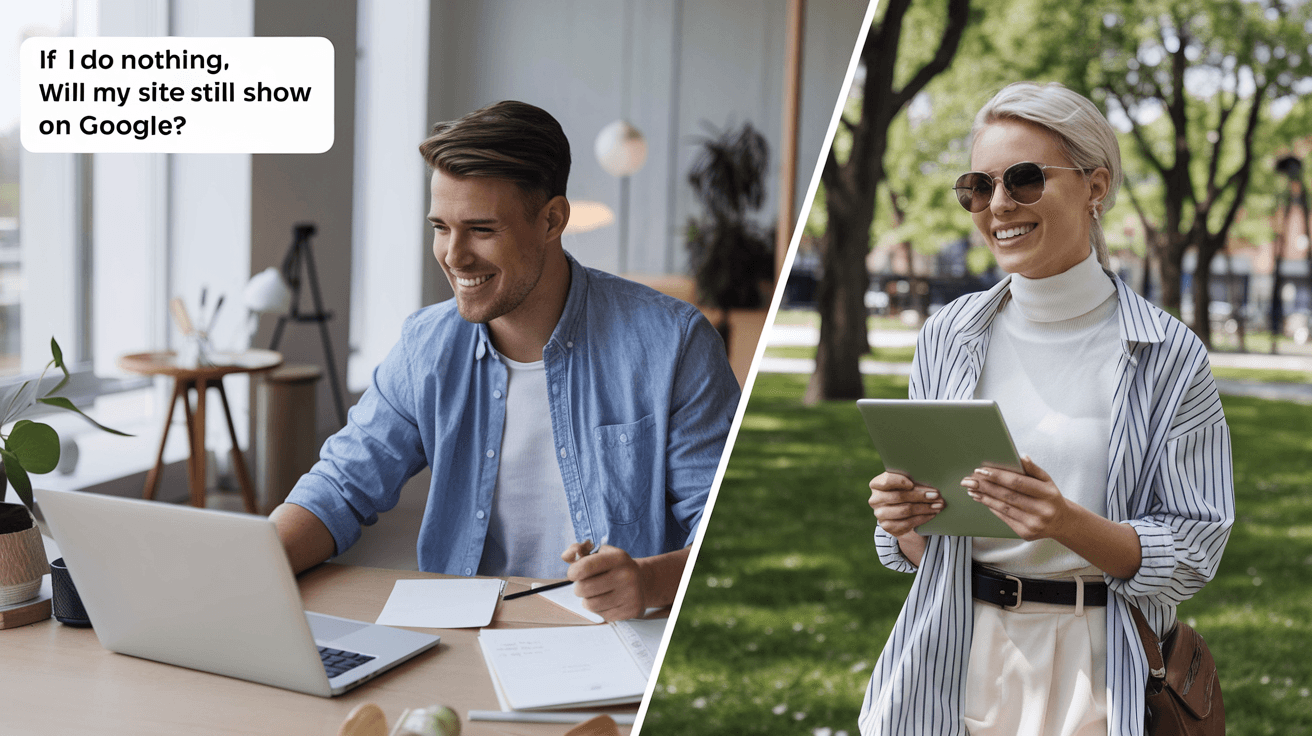 Will My Site Show Up on Google If I Do Nothing?