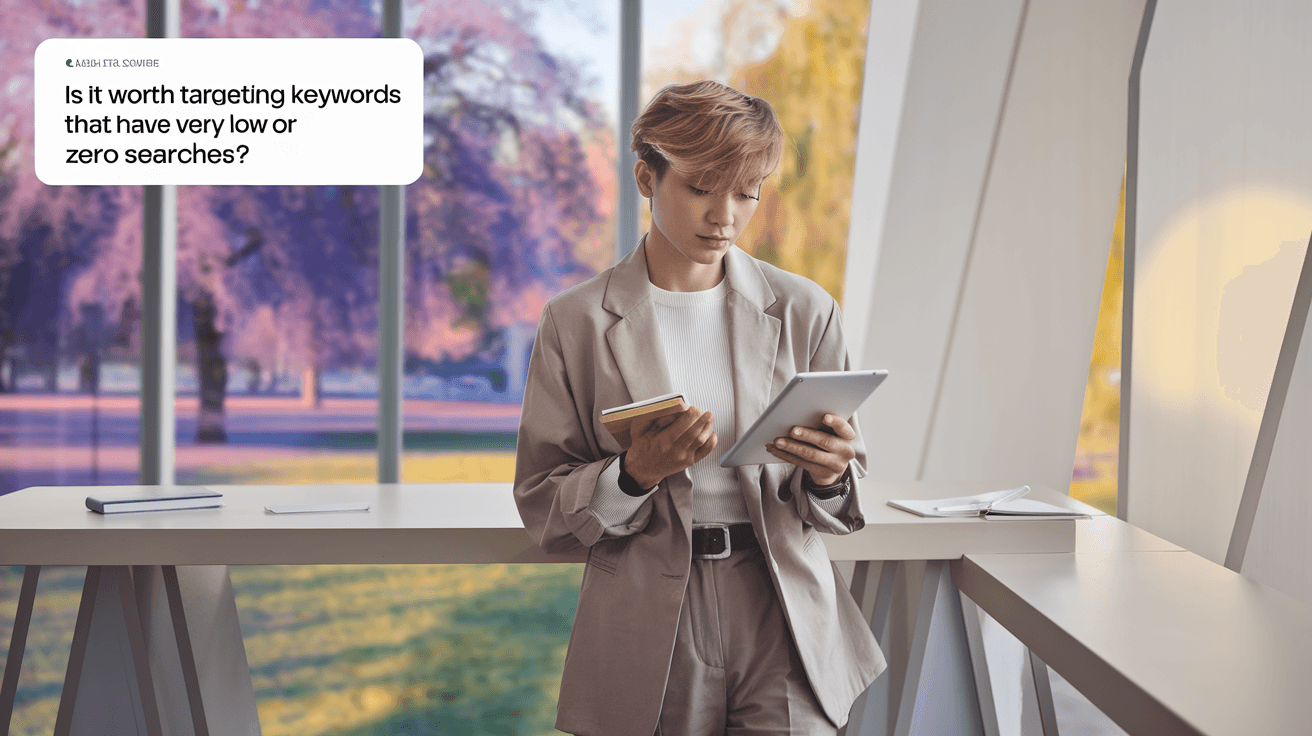 Is It Worth Targeting Zero Search Volume Keywords?