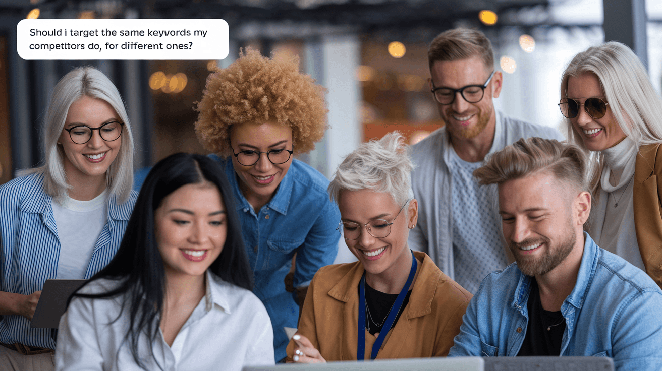 Should I Target Competitor Keywords or Go Different?