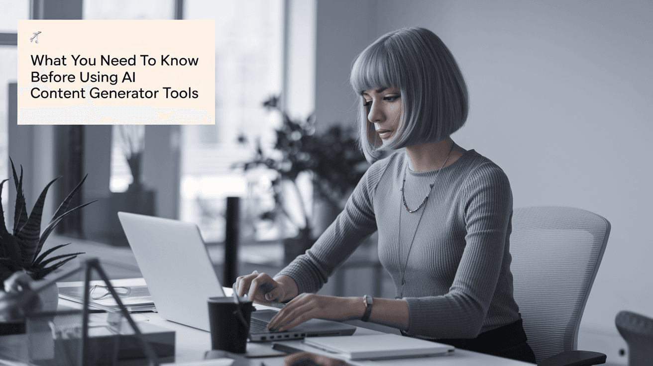 What You Need to Know Before Using AI Content Generator Tools